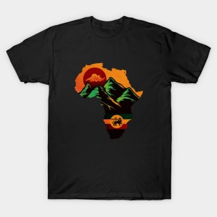 Africa Zion Rasta T-Shirt